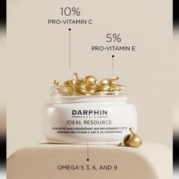 New Darphin Ideal Resource Renewing Pro-Vitamin C and E Oil Concentrate - Picture 3 of 4